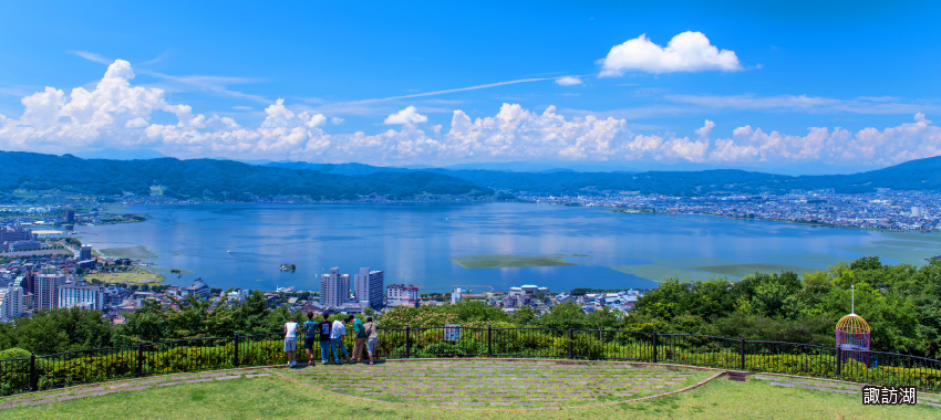 立石公園-諏訪湖